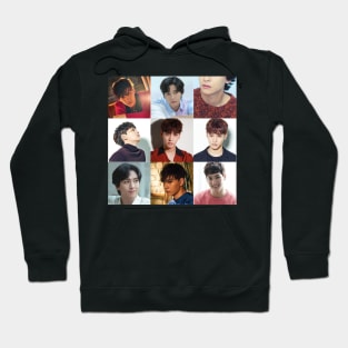 Choi tae joon collage Hoodie